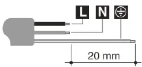 Foster 7600 666 - Elektrische aansluiting van de kookplaat - 6