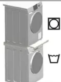HAIER HD90A2979 - Στοίβαξη στεγνωτηρίου πάνω σε πλυντήρι - 1