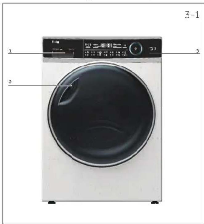 HAIER HD90A2979 - Imagine dell'apparecchiatura - 1