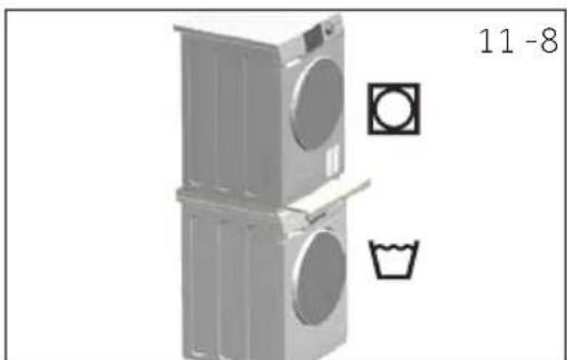 HAIER HD90A2979 - Colocacion en vertical de lavadora-secadora - 4