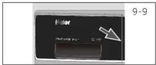 HAIER HD90A2979 - Tömning av vattentanken - 1