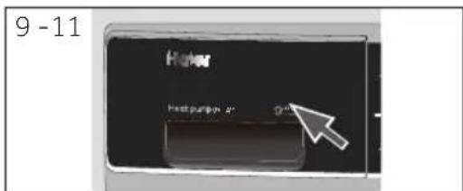 HAIER HD90A2979 - Vaciado del deposito de agua - 2