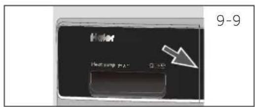 HAIER HD90A2979 - Vyprázdněte nádrž na vodu - 1