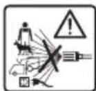 PARKSIDE PHDP 180 A1 - Symbols on the device - 6