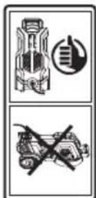 PARKSIDE PHDP 180 A1 - Symbols on the device - 7