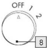 SILVERCREST SGH 2000 B2 - Tænding af apparatet - 1
