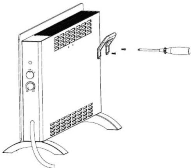 SILVERCREST SGH 2000 B2 - Assembling the handle - 1
