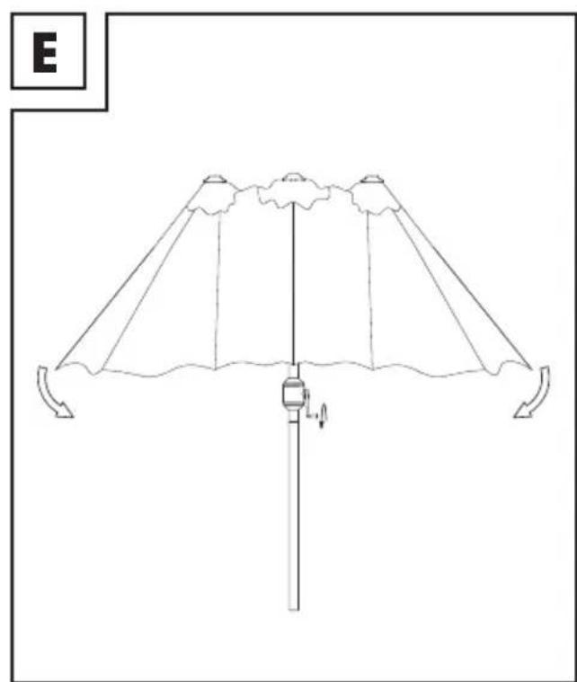 FLORABEST HG06994 - PARASOL DOUBLE 1,5 X 3,0 M - 6