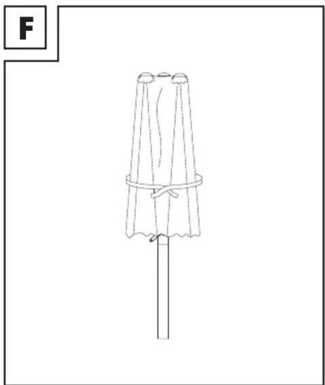 FLORABEST HG06994 - PARASOL DOUBLE 1,5 X 3,0 M - 7