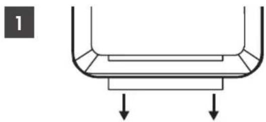 SILVERCREST STHL 2000 A1 - Mando a distancia: Inserte/sustituya la pila - 1