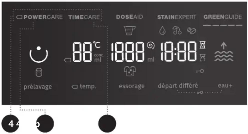 GORENJE WS16ALNST - ÉTAPE 4 : CHOIX DES RÉGLAGES - 1