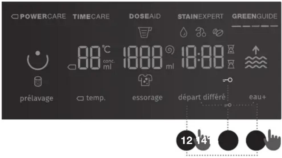 GORENJE WS16ALNST - SÉCURITÉ ENFANTS - 1