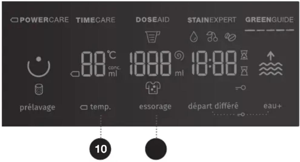 GORENJE WS16ALNST - (TEMPÉRATURE DE LAVAGE) - 1
