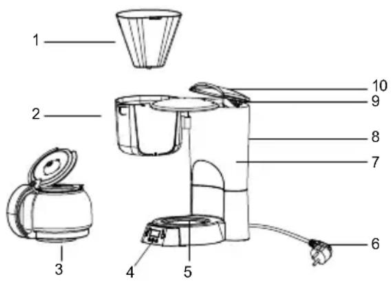 CONTINENTAL EDISON CECF12PB - Description - 1