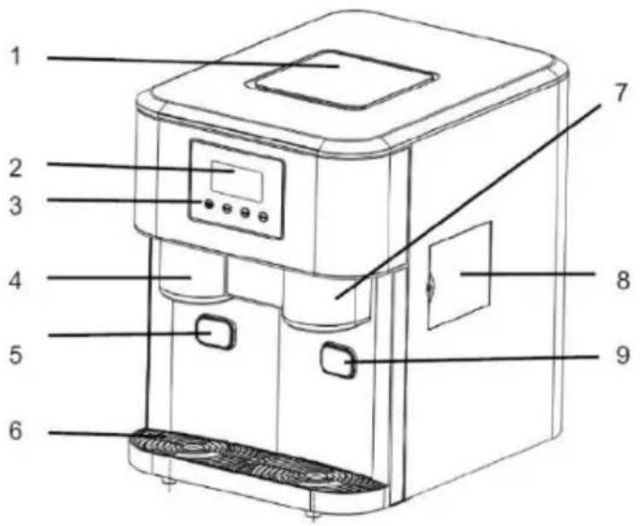 CONTINENTAL EDISON CEMG02N - DESCRIPTION OF THE APPLIANCE - 1