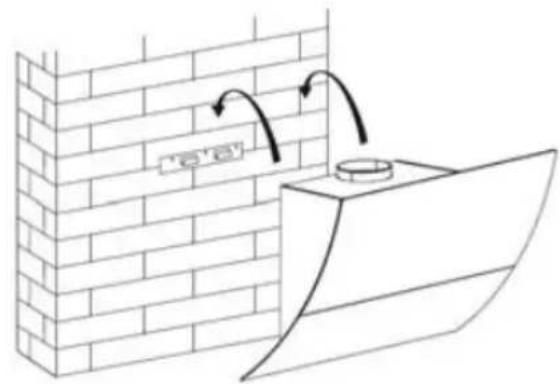 CONTINENTAL EDISON CEHDI9750TCLCD - Recommendations for wall mounting - 2