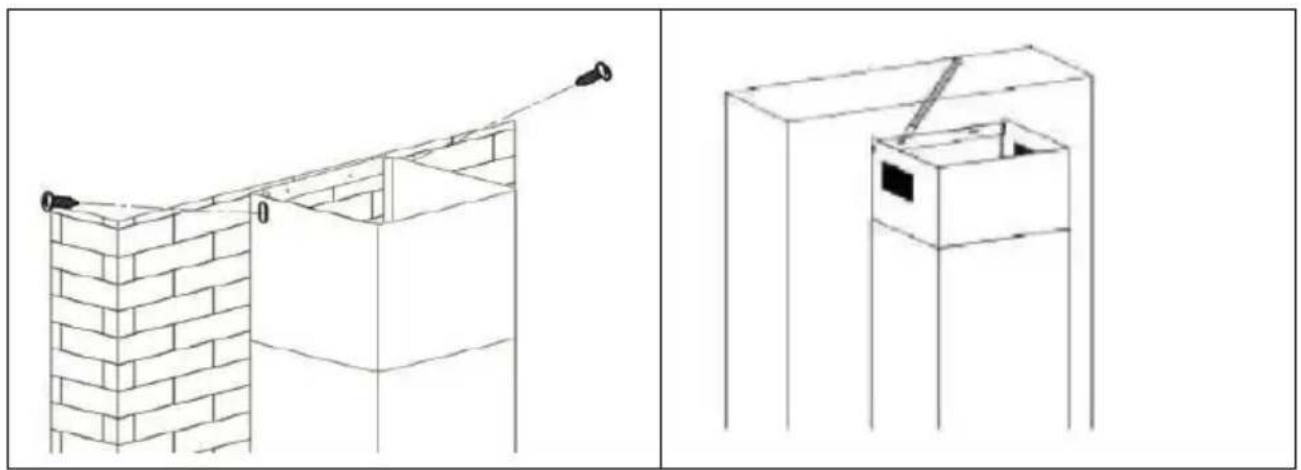 CONTINENTAL EDISON CEHDI9750TCLCD - Recommendations for wall mounting - 8