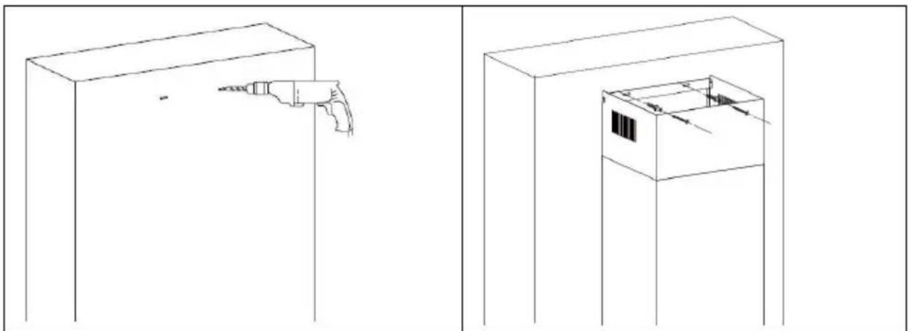 CONTINENTAL EDISON CEHDI9750TCLCD - Recommandations pour la fixation murale - 9