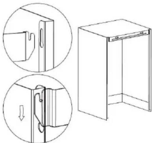 CONTINENTAL EDISON CEHDI9750TCLCD - Recommandations pour la fixation murale - 5