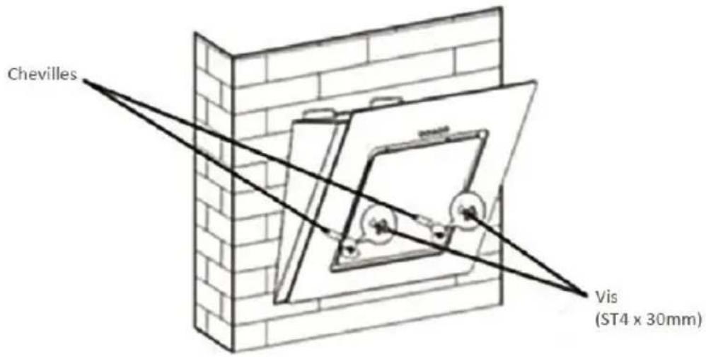 CONTINENTAL EDISON CEHDI9450FULLIX9 - Recommandations pour la fixation murale - 3