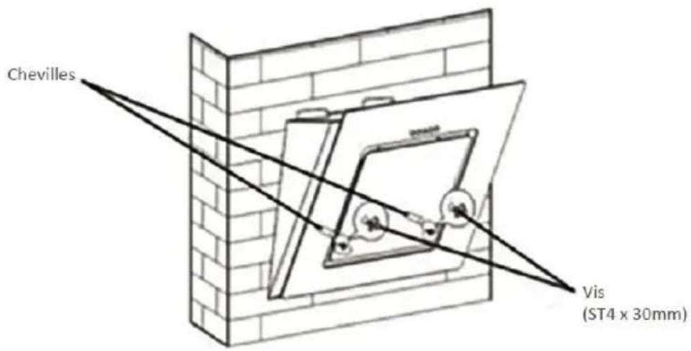 CONTINENTAL EDISON CEHDI9450VB9 - Recommendations pour la fixation murale - 3