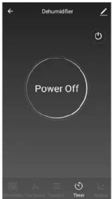 Dehumidifier Power Off