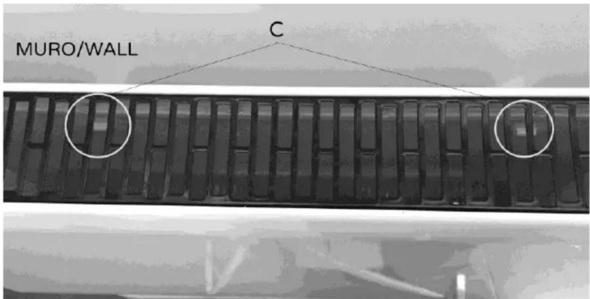 Bimar HC506 - Wandmontage (siehe betreffende Abbildungen) - 3