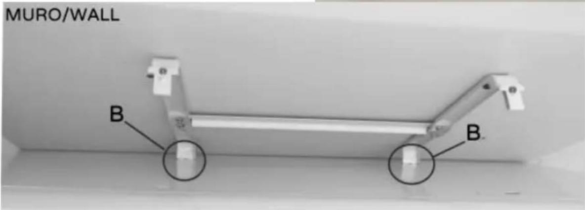 Bimar HC506 - Installazione murale (vedi figure di riferimento) - 1