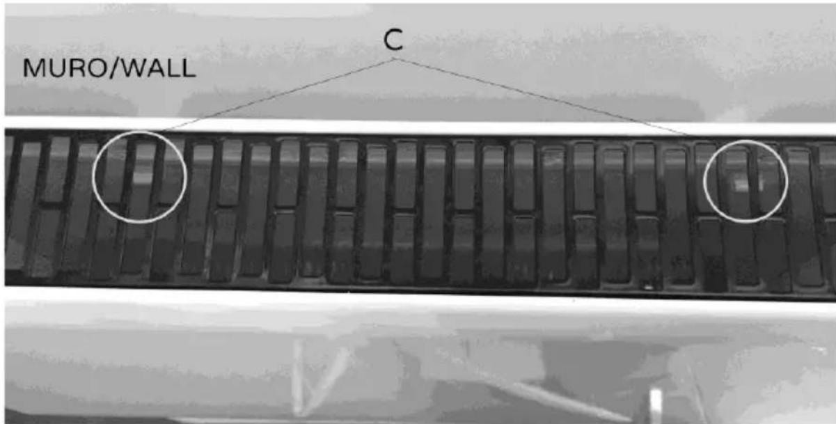 Bimar HC506 - Installazione murale (vedi figure di riferimento) - 3