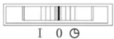 Bimar HC504 - Modell mit 24-Stunden-Programmierung, Wahlschalter und Thermostatstellung (Typ HC505) - 1