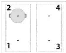 BAUKNECHT BS 1260F NE - DIMENSIONI ADEGUATE DELLA BASE DELLA PADELLA/PENTOLA PER LE DIVERSE ZONE DI COTTURA - 1