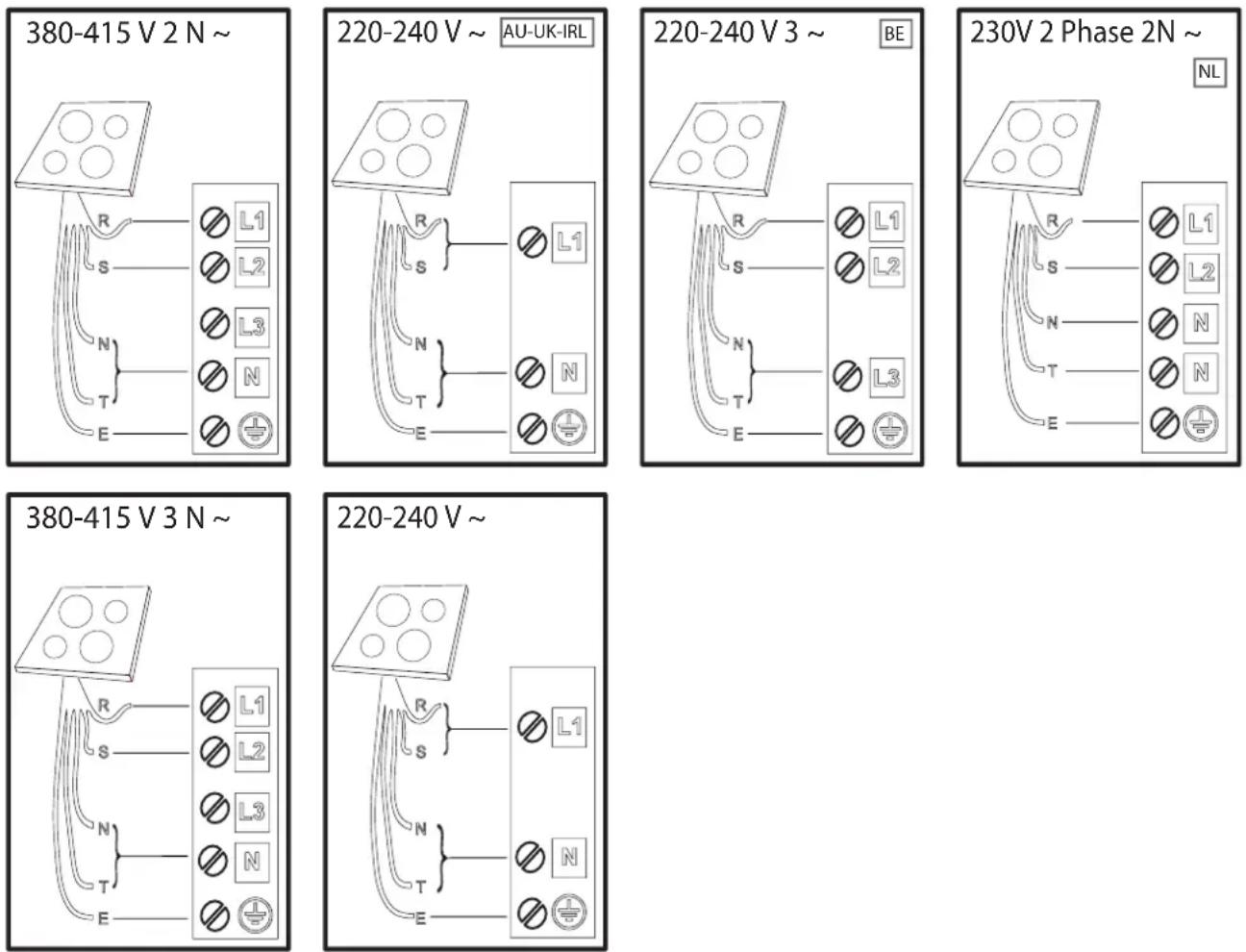 BAUKNECHT BS 1260F NE - ELECTRICAL CONNECTION - 1