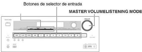 TASCAM PAR200 - ■Operación en el receptor de AV - 1