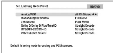 TASCAM PAR200 - Utilise / pour selectionner la source d'entree que vous souhaitez regler, puis appuyez sur ENTER. - 1