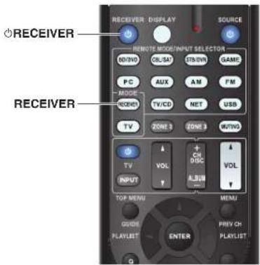 TASCAM PAR200 - Mise sous/hors tension du Récepteur AV - 2
