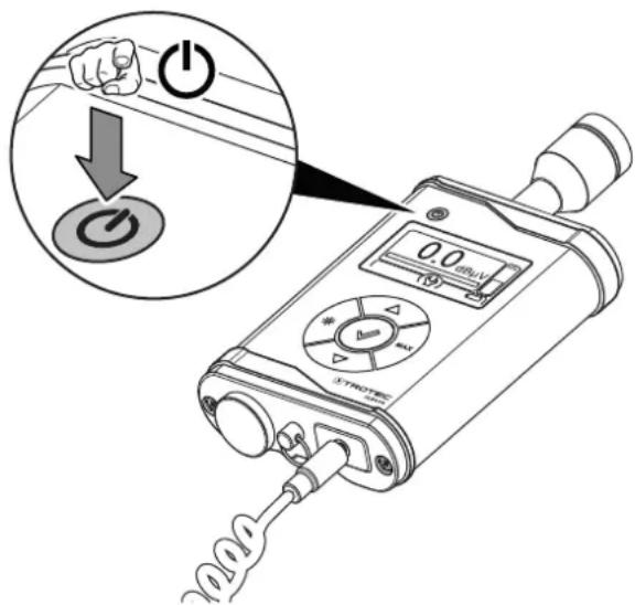 TROTEC SL3000 - Mise en marche de l'appareil - 1