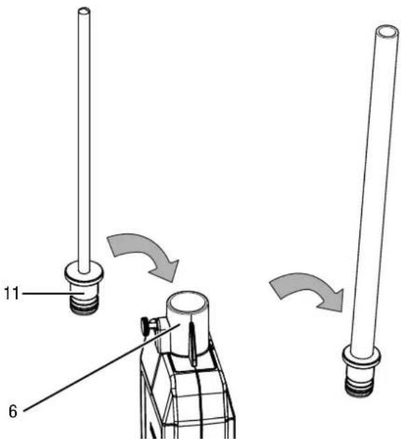 TROTEC SL800 - Mise en place / remplacement la sonde - 2