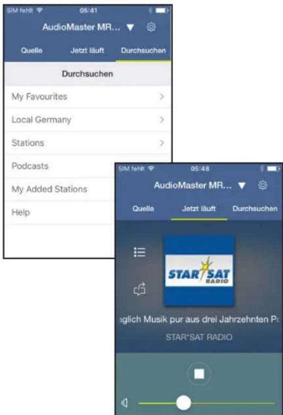 TECHNISAT AudioMaster MR2 - Lytte til nettradio - 2