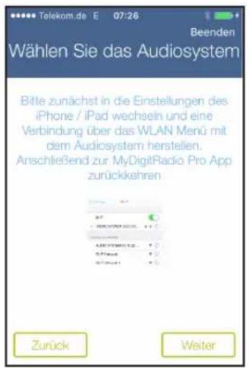 TECHNISAT AudioMaster MR2 - Vytvorenie spojenia k AUDIOMASTER MR3 - 2