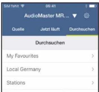 TECHNISAT AudioMaster MR2 - Listening to Internet radio - 2