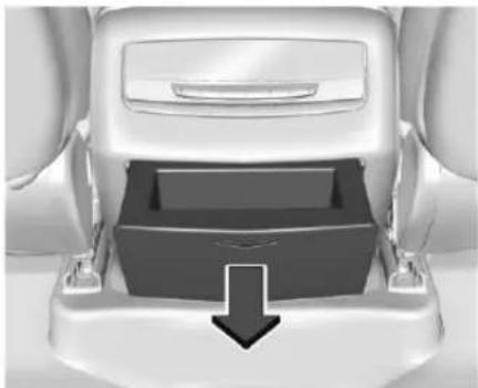 CADILLAC Escalade (2022) - Rangementdelaconsolearriere - 1
