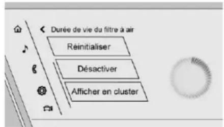 CADILLAC Escalade (2022) - Commentréinitialiserlesystemedeuredevelopdufiltreairdumoteur - 1