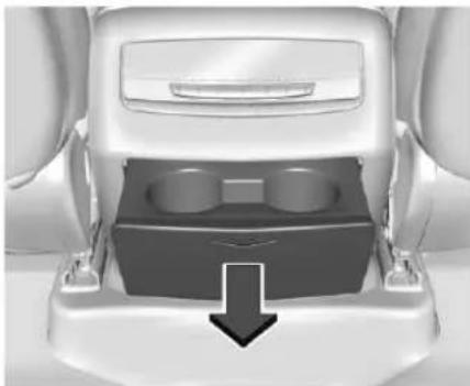 CADILLAC Escalade (2022) - Porte-gobeletsarriere - 1