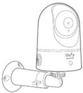 eufy Indoor Cam 1080p Pan & Tilt - Fixation de la caméra intérieure - 6