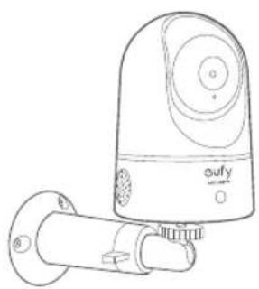 eufy Indoor Cam 1080p Pan & Tilt - Montaggio della telecamera per interni - 6
