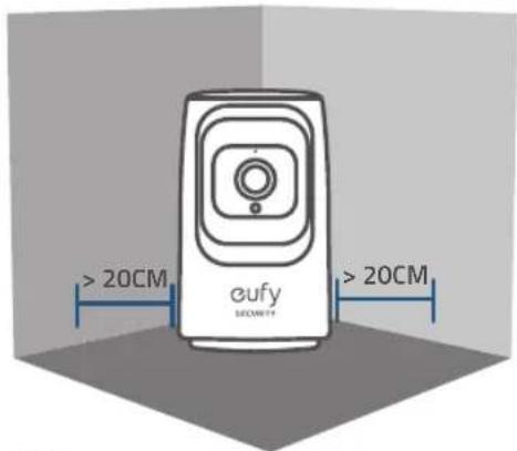 eufy Indoor Cam Mini 2K - Selecionar um local - 3