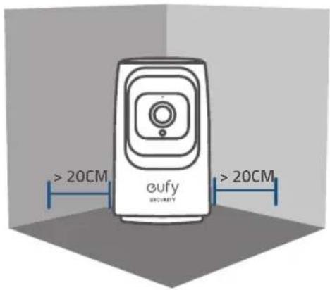 eufy Indoor Cam Mini 2K - Selectionner un emplacement - 3
