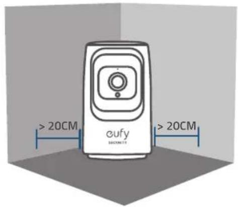 eufy Indoor Cam Mini 2K - Selección de laubicación - 3