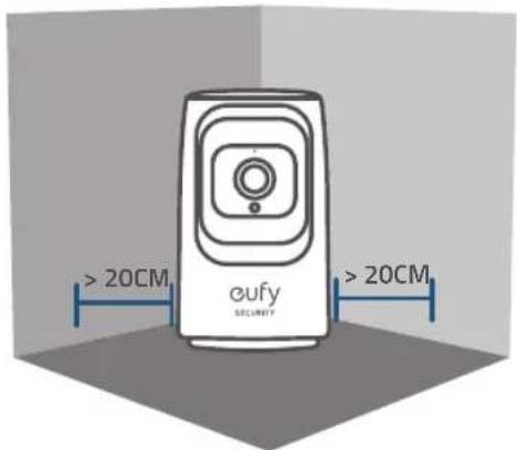 eufy Indoor Cam Mini 2K - Montageort auswahlen - 3