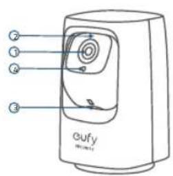 eufy Indoor Cam Mini 2K - 2/STROOM AANSLUITEN - 2